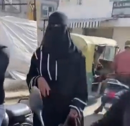 Muslim woman harassed