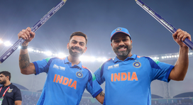 Rohit Sharma and Virat Kohli