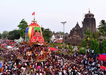 Lord Lingaraj's Rukuna Rath Yatra begins in Bhubaneswar