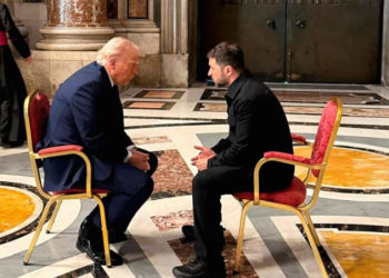 Trump, Zelenskyy meet briefly at Vatican to discuss Russia-Ukraine war