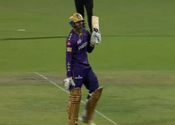 IPL 2025: Venkatesh Iyer, Raghuvanshi shine as middle-order fires KKR to 200/6