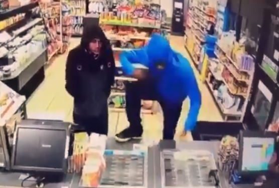 Viral video store robbery
