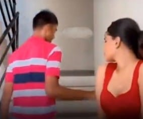 Viral video: Man inappropriately touches woman influencer, family defends act by giving this excuse!