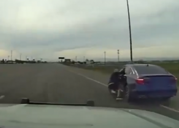 Viral video: Carjacker’s desperate getaway ends in the most unexpected way possible!