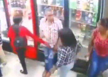 Viral video: Woman grabs man’s private part in front of wife and she goes boom boom!