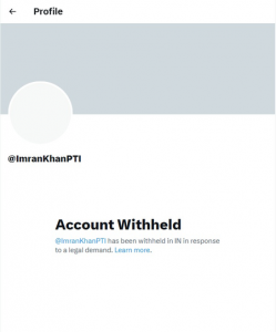 Account Withheld