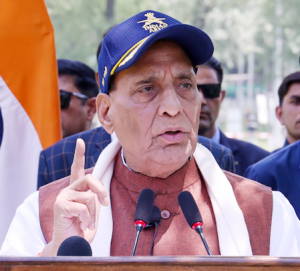 Defence Minister Rajnath Singh