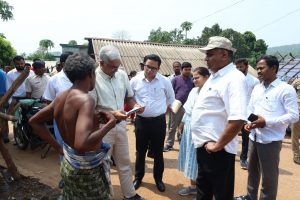 Odisha Chief Secretary visits Nagada village, asks administration to gear up development