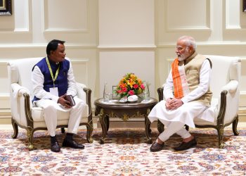Odisha CM Majhi meets PM Modi