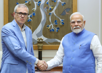 Omar Abdullah calls on PM Modi, discusses situation in J-K