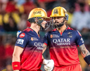 RCB set 214-run target against CSK in IPL clash