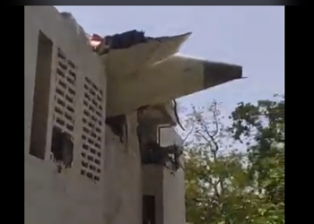 Watch viral video: Panic among medical students after Air India jet crashes into college hostel mess in Ahmedabad