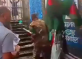 viral video Soldier Bangladeshi flag