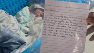 Navi Mumbai baby girl abandoned on roadside