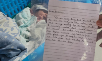 Navi Mumbai baby girl abandoned on roadside