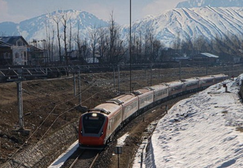 Direct train between Jammu and Srinagar