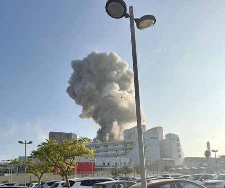 Israel warns Iran's supreme leader after missile hits hospital, injures over 200
