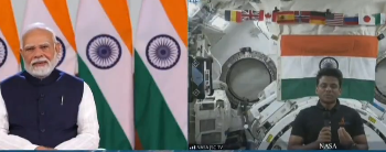 PM Modi interacts with Shubhanshu Shukla, first Indian to reach ISS