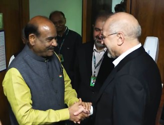 Om Birla meets Iran speaker at BRICS forum, discusses Chabahar connectivity