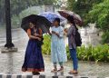 Pre- monsoon rain at Bhubaneswar on Friday
