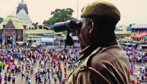 Puri, Rath yatra, security