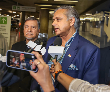 Misinformation circulating, lot of work to be done in Washington: Shashi Tharoor