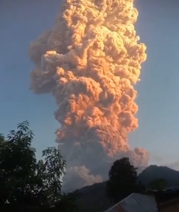 Volcano erupts in Indonesia, ash cloud reaches 10,000m; Air India flight diverted