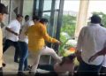 OAS officer and Bhubaneswar Municipal Corporation (BMC) Additional Commissioner Ratnakar Sahoo was allegedly dragged from his office and assaulted by a group of miscreants Monday