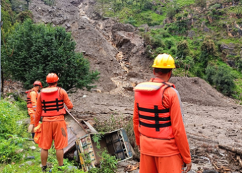 Two dead, seven missing after cloudburst in Uttarkashi; CM Dhami says rescue ops underway