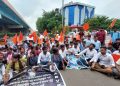 ABVP holds protest in Bhubaneswar over Soumyashree’s death