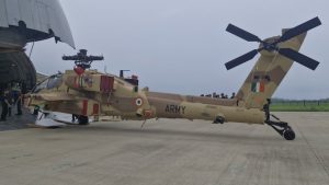 AH-64E Apaches choppers