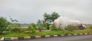 Gas leak