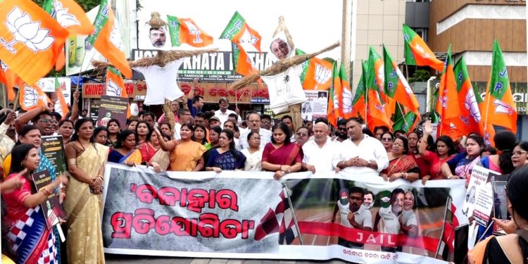BJP protest