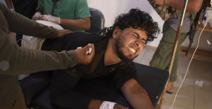 Stampede at Gaza aid site