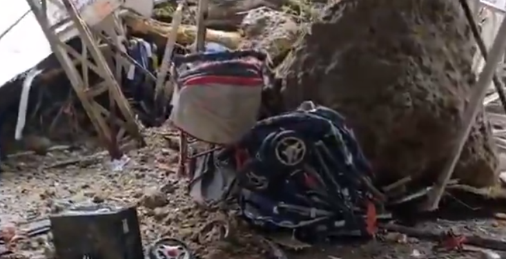 Landslide hits Vaishno Devi track in J-K's Reasi; 10 injured