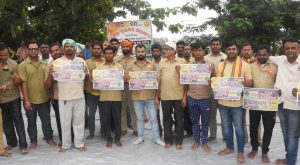 Odisha driver mahasangha protest