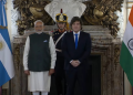 PM Modi holds talks with Argentine President Milei