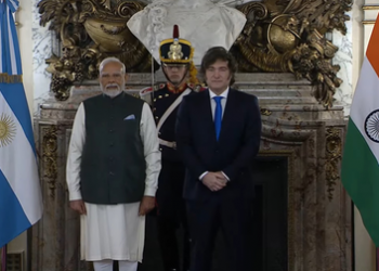 PM Modi holds talks with Argentine President Milei