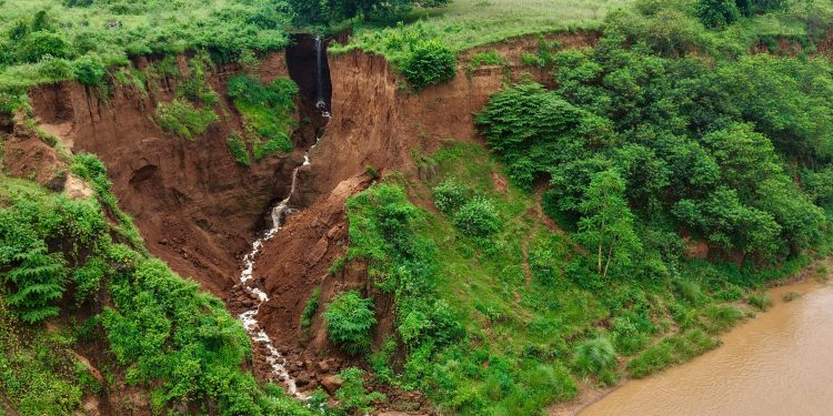 Rayagada- Nagabali river changing course