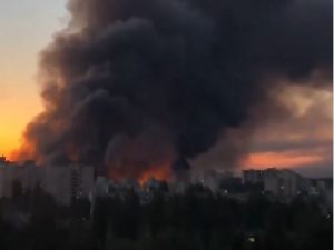 Russia Ukraine Strike