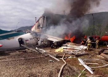 Russian officials inspect crash site in Amur; all 49 on board perished