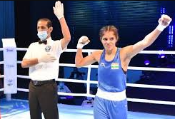 Sakshi wins India’s first gold at World Boxing Cup