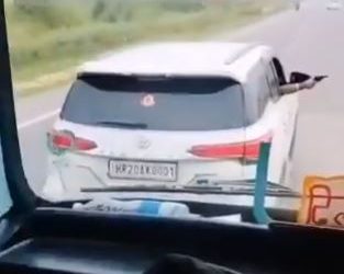 SUV driver