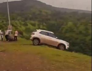 Viral video_Hilltop stunt goes horribly wrong!