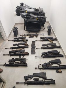 Arms-smuggling attempts