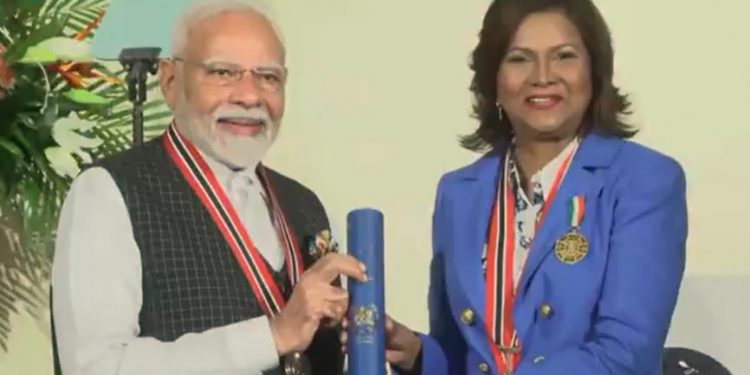 Narendra Modi, Trinidad and Tobago, India,