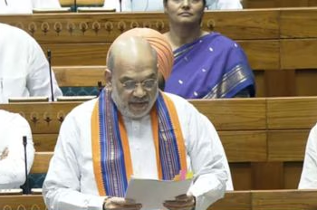 Amit Shah moves bills in Lok Sabha for removal of PM, CMs, ministers arrested on criminal charges