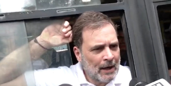 Delhi Police detain Rahul Gandhi, 29 other MPs during march to EC