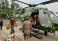During the disaster in Dharali (Uttarkashi)