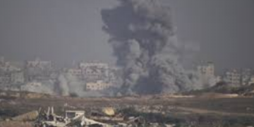 Israeli strikes on southern Gaza hospital kill 19 people including journalists